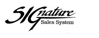 SIGNATURE SALES SYSTEM logo