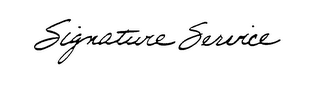 SIGNATURE SERVICE logo