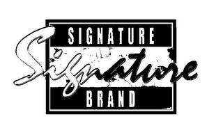 SIGNATURE SIGNATURE BRAND logo