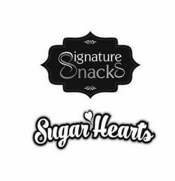 SIGNATURE SNACKS SUGAR HEARTS logo