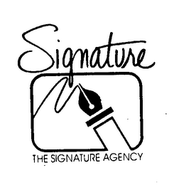 SIGNATURE THE SIGNATURE AGENCY logo