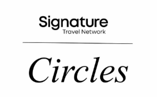 SIGNATURE TRAVEL NETWORK CIRCLES logo