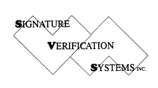 SIGNATURE VERIFICATION SYSTEMS INC. logo