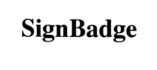SIGNBADGE logo