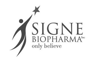 SIGNE BIOPHARMA INC ONLY BELIEVE logo
