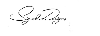 SIGNED DESIGNS logo