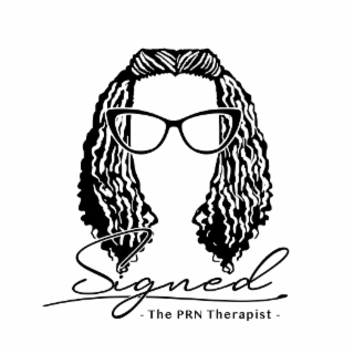 SIGNED THE PRN THERAPIST logo