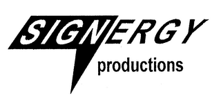 SIGNERGY PRODUCTIONS logo