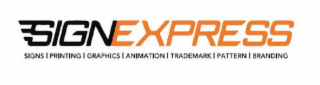SIGNEXPRESS SIGNS I PRINTING I GRAPHICS I ANIMATION I TRADEMARK I PATTERN I BRANDING logo