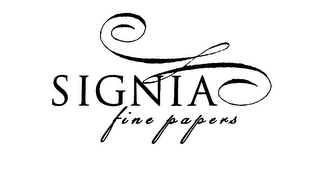 SIGNIA FINE PAPERS logo