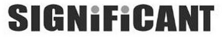 SIGNIFICANT logo