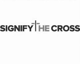 SIGNIFY HE CROSS logo