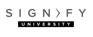 SIGNIFY UNIVERSITY logo