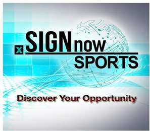 SIGNNOW SPORTS DISCOVER YOUR OPPORTUNITY logo
