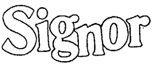 SIGNOR logo