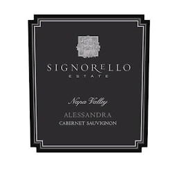 SIGNORELLO ESTATE NAPA VALLEY ALESSANDRA CABERNET logo