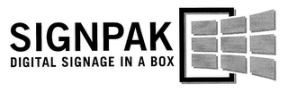 SIGNPAK DIGITAL SIGNAGE IN A BOX logo