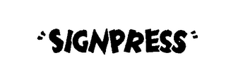 "SIGNPRESS" logo