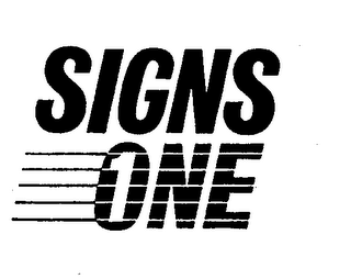 SIGNS 1 ONE logo