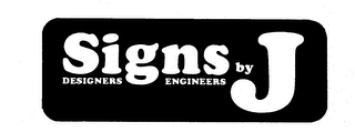 SIGNS BY J DESIGNERS ENGINEERS logo