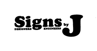 SIGNS BY J & DESIGNERS ENGINEERS logo
