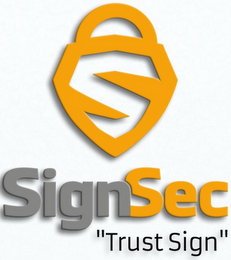 SIGNSEC "TRUST SIGN" logo