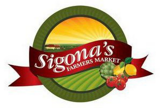 SIGONA'S FARMERS MARKET logo