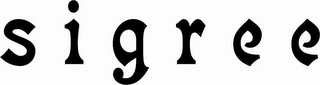 SIGREE logo