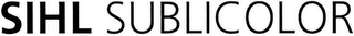SIHL SUBLICOLOR logo