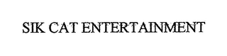 SIK CAT ENTERTAINMENT logo