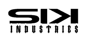SIK INDUSTRIES logo