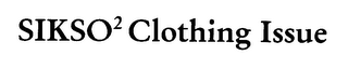 SIKSO2 CLOTHING ISSUE logo
