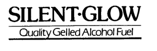 SILENT-GLOW QUALITY GELLED ALCOHOL FUEL logo