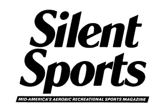SILENT SPORTS MID-AMERICA'S AEROBIC RECREATIONAL SPORTS MAGAZINE logo