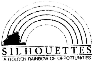 SILHOUETTES A GOLDEN RAINBOW OF OPPORTUNITIES logo