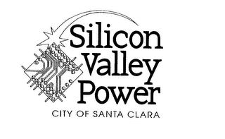 SILICON VALLEY POWER CITY OF SANTA CLARA logo