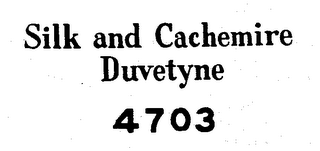 SILK AND CACHEMIRE DUVETYNE 4703 logo