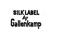 SILK LABEL BY GALLENKAMP logo