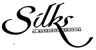 SILKS AT MANDARIN ORIENTAL logo
