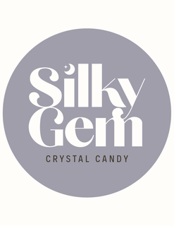 SILKY GEM CRYSTAL CANDY logo