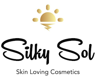 SILKY SOL SKIN LOVING COSMETICS logo
