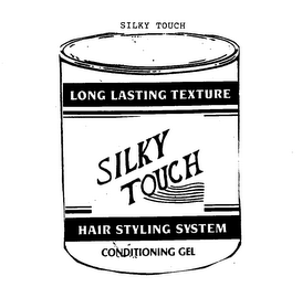 SILKY TOUCH LONG LASTING TEXTURE HAIR STYLING SYSTEM CONDITIONING GEL logo