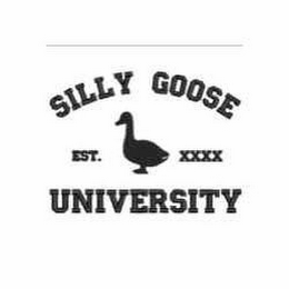 SILLY GOOSE UNIVERSITY EST. XXXX logo