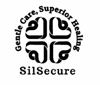 SILSECURE GENTLE CARE, SUPERIOR HEALING logo
