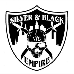 SILVER & BLACK EMPIRE NYC logo