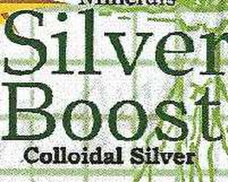 SILVER BOOST COLLOIDAL SILVER logo