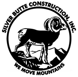 SILVER BUTTE CONSTRUCTION, INC. WE MOVEMOUNTAINS logo