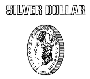 SILVER DOLLAR E PLURBUS UNUM 1945 logo