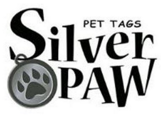 SILVER PAW PET TAGS