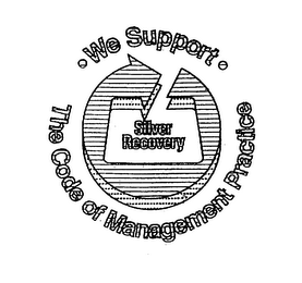 SILVER RECOVERY WE SUPPORT THE CODE OF MANAGEMENT PRACTICE logo